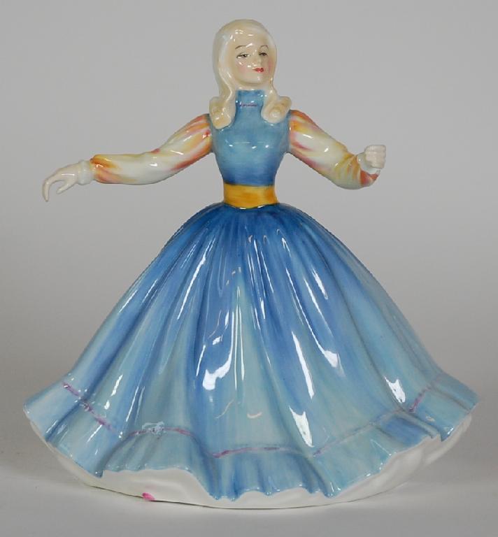 Appraisal: ROYAL DOULTON CHINA FIGURE 'JEFFINER' HN in high printed mark