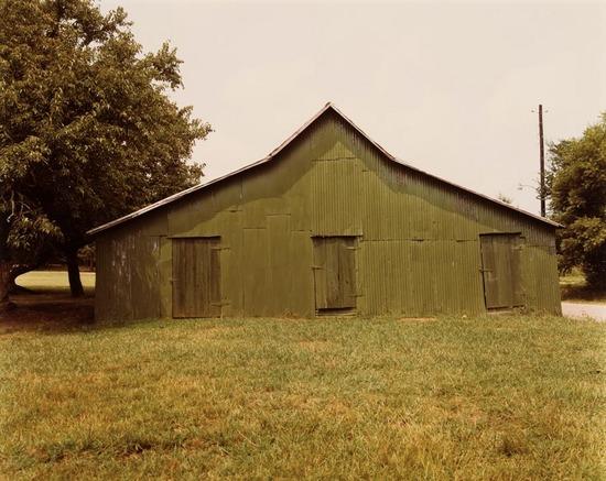 Appraisal: William Christenberry b Green Shed Newburn Alabama Chromogenic print Signed