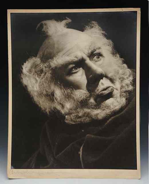 Appraisal: Angus McBean British - Anthony Quayle as Falstaff and Anthony