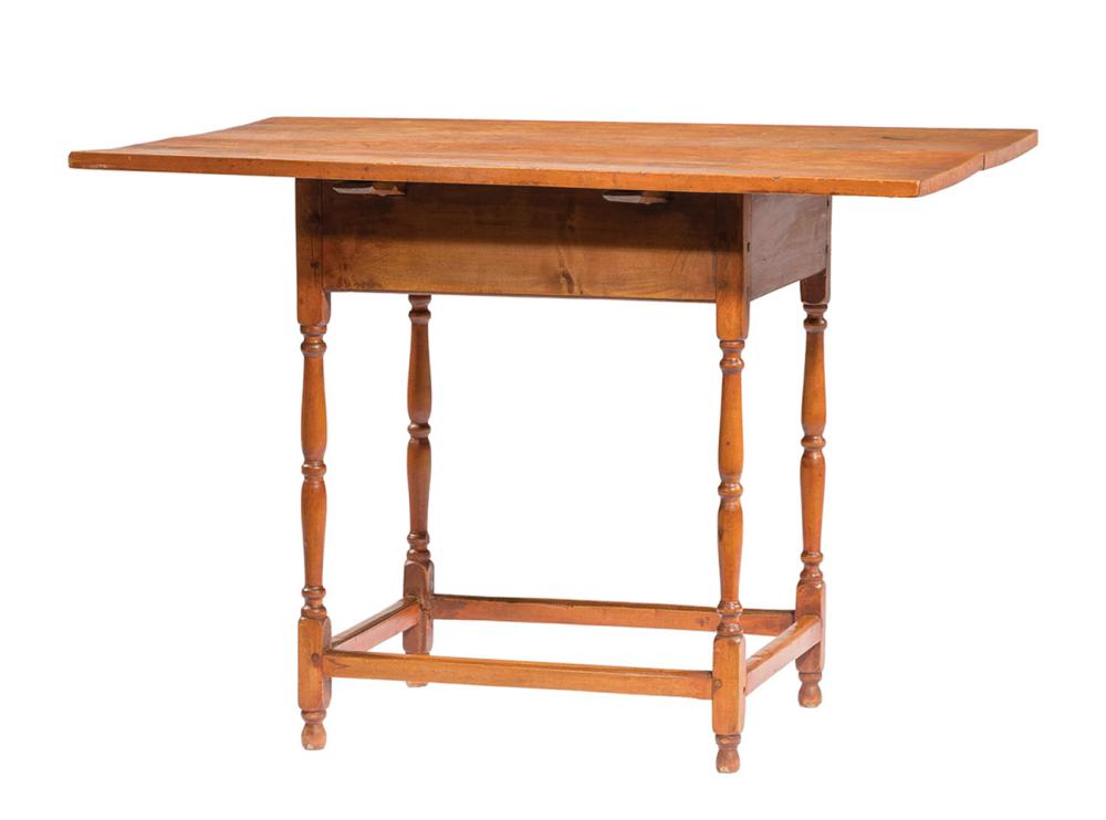 Appraisal: Early American Cherrywood Tavern Table th c two board top