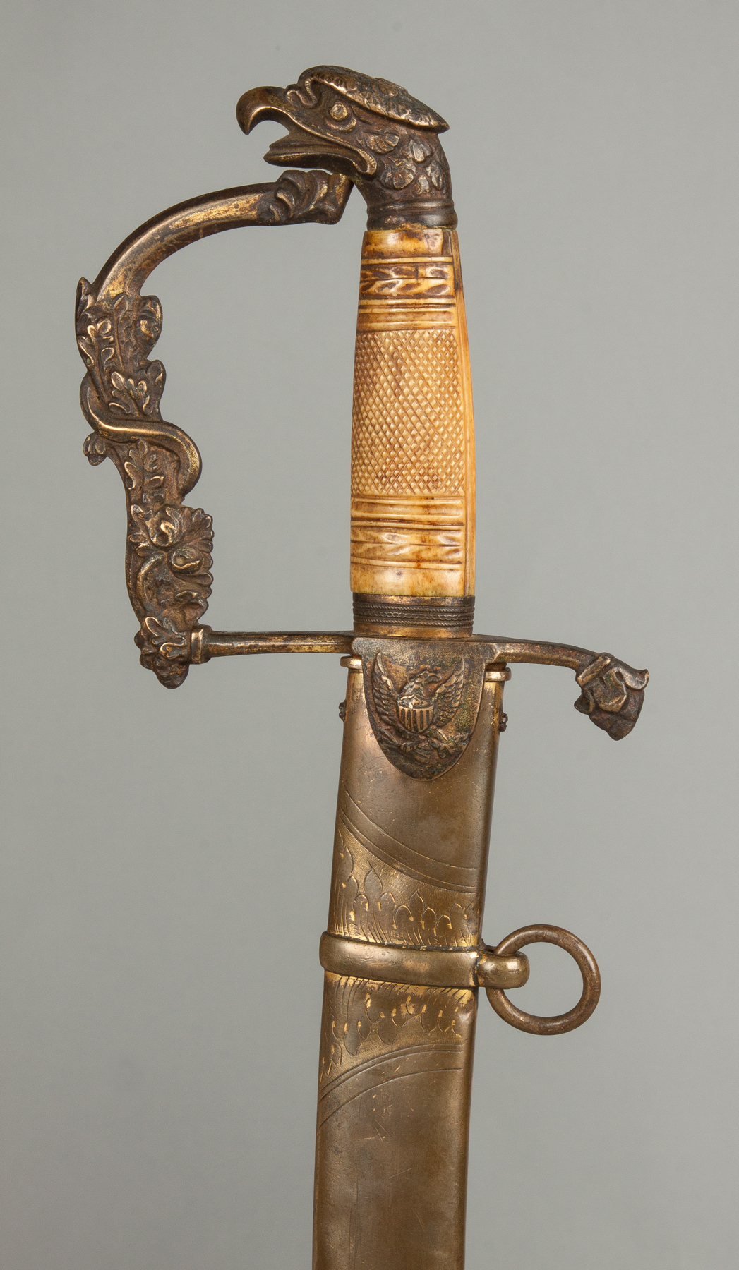 Appraisal: Militia Sword with Eagle Head era