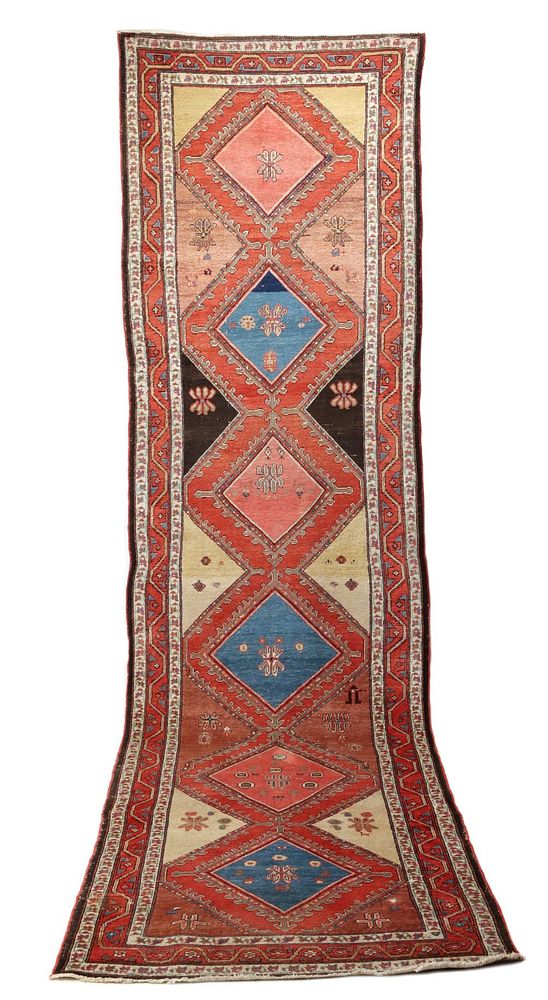 Appraisal: AN ANTIQUE HAMADAN DISTRICT MALAYER HAND MADE RUNNER The fine