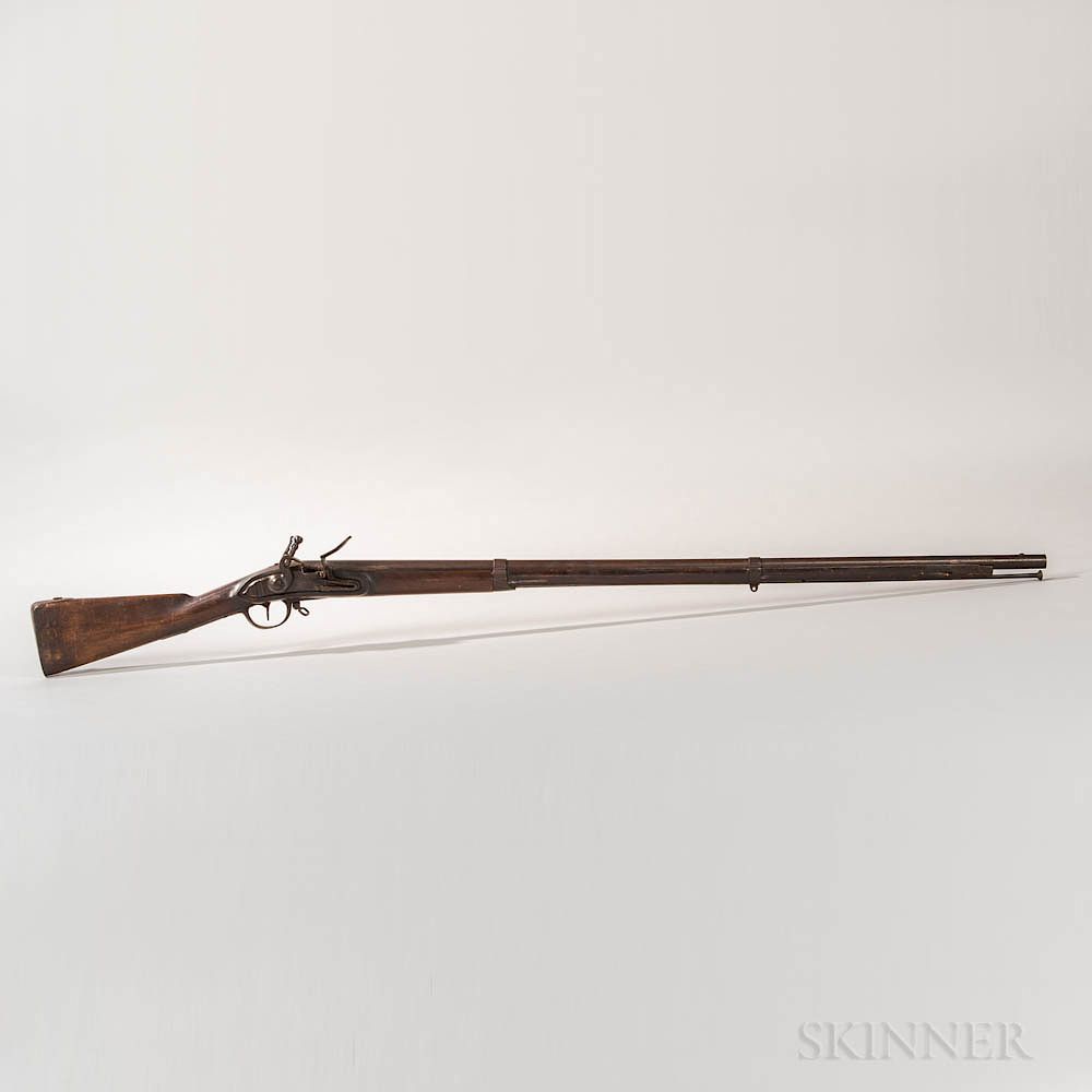 Appraisal: Federal-period Militia Musket Federal-period Militia Musket c early th century