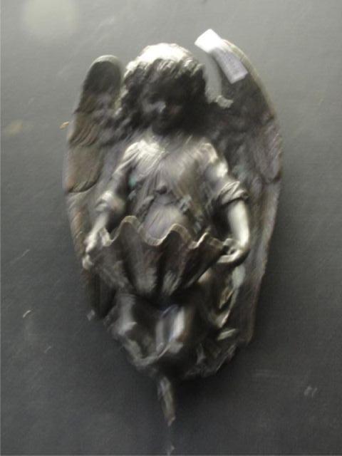 Appraisal: Bronze Angel Form Fountain From a Queens NY estate Dimensions