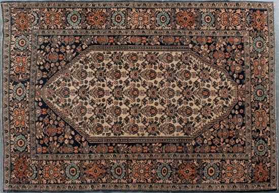 Appraisal: Antique Fereghan Sarouk rug Persia circa x Estimate - Good