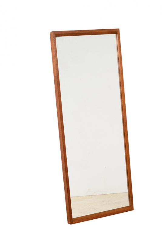 Appraisal: AKSEL KJERSGAARD DANISH MIRROR c s teak