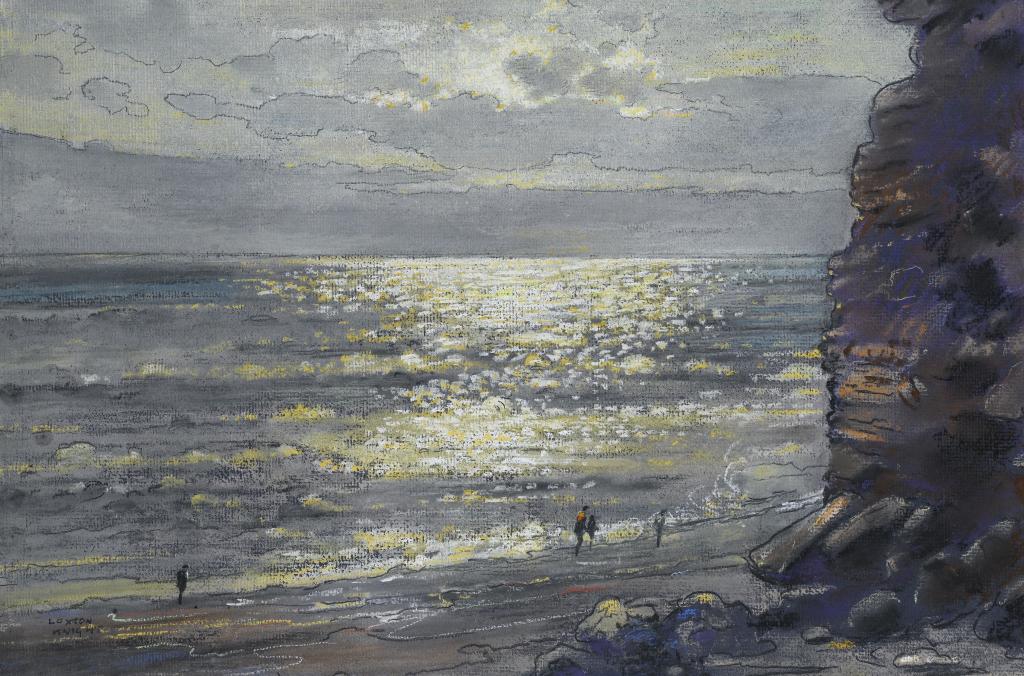 Appraisal: EDWARD LOXTON KNIGHT RBA - SILVER LIGHT ON THE SEA