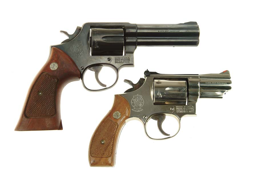 Appraisal: LOT OF SMITH WESSON DA REVOLVERS Model - Cal Mag