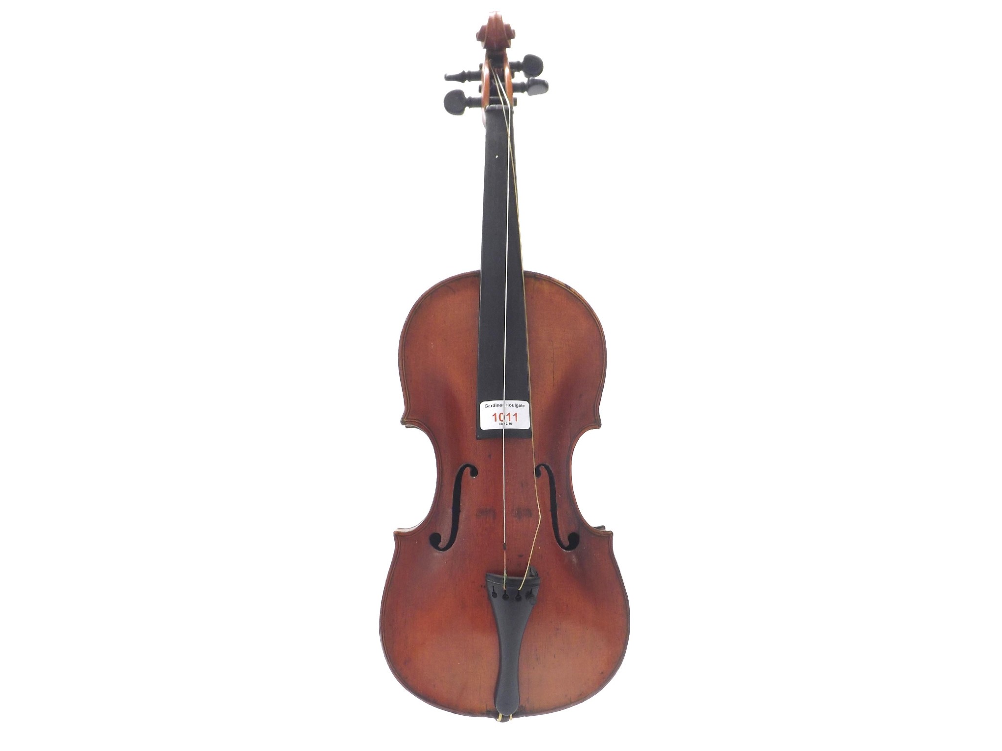 Appraisal: Early th century unlabelled violin possibly Hungarian cm