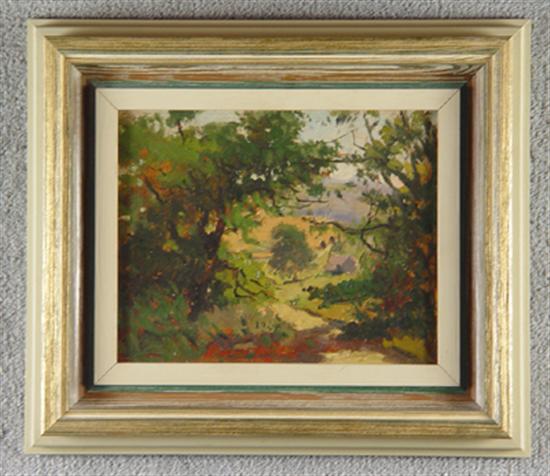 Appraisal: Elliott Daingerfield American - Circa 's Oil on board Signed