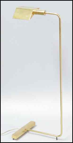 Appraisal: CEDRIC HARTMAN BRASS FLOOR LAMP Height '' Condition No Specific