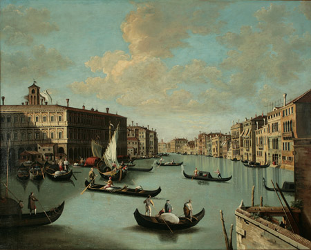 Appraisal: Attributed to William James British - The Grand Canal Venice