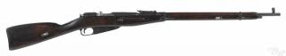 Appraisal: Russian Mosin-Nagant bolt action rifle x mm dated with a