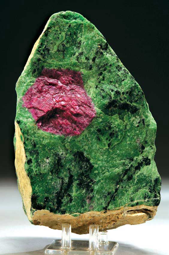 Appraisal: RUBY CRYSTAL IN ZOISITE South of Longido Matabatu Mtns Northern