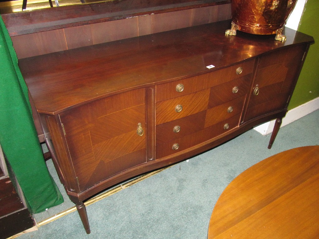 Appraisal: Mahogany dining room suite six pieces