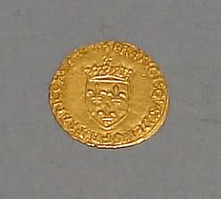 Appraisal: Gold ecu d'or of King Francis I - from France