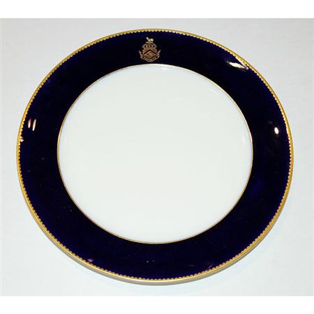 Appraisal: Group of Cauldon Porcelain Plates Estimate nbsp nbsp nbsp -