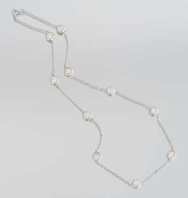 Appraisal: A Diamonds by The Yard Chain k white gold chain