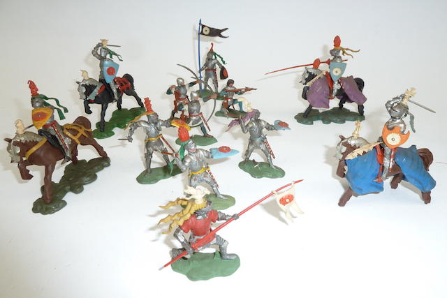 Appraisal: Britains Swoppets and other plastic Knights etc Swoppets Wars of