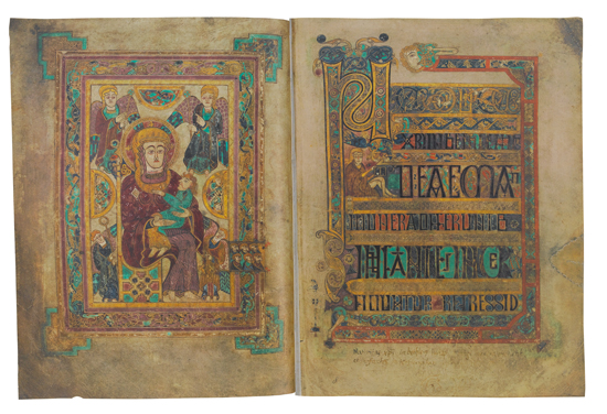 Appraisal: BIBLE IN LATIN NEW TESTAMENT GOSPELS Book of Kells Ms