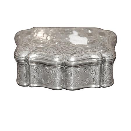 Appraisal: Russian Silver Box Estimate nbsp nbsp nbsp - nbsp