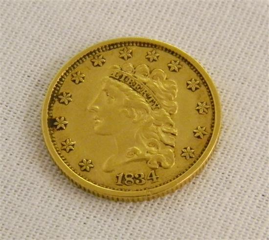 Appraisal: COIN Classic Head Quarter Eagle Gold AU