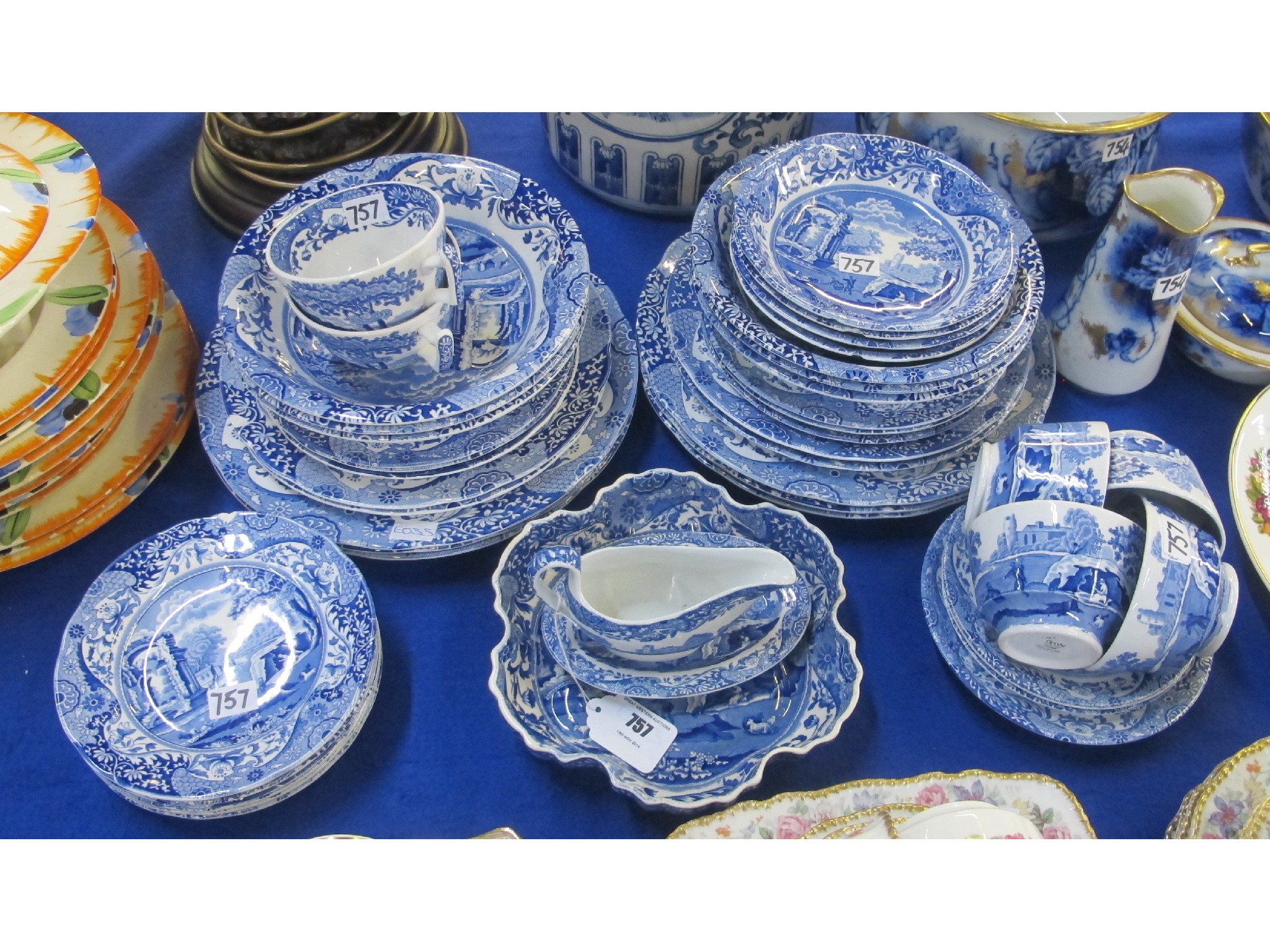 Appraisal: Quantity of Copeland Spode Italian pattern tablewares