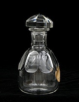 Appraisal: A Baccarat Crystal Decanter An elegant crystal decanter with a