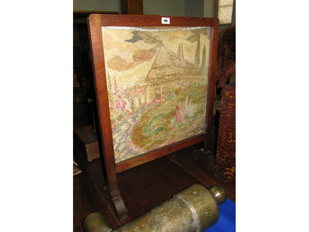 Appraisal: Fire screen