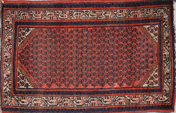 Appraisal: Antique Persian Sereband rug ' x ' EST