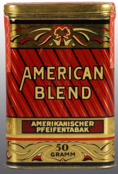 Appraisal: American Blend Tobacco Tin Description Has original stamps Condition Near