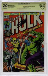 Appraisal: Marvel Comics Incredible Hulk No CBCS Gold UNITED STATES TH