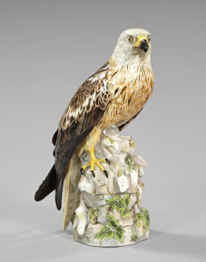 Appraisal: Fine Meissen Porcelain Figure of an Eagle first quarter th