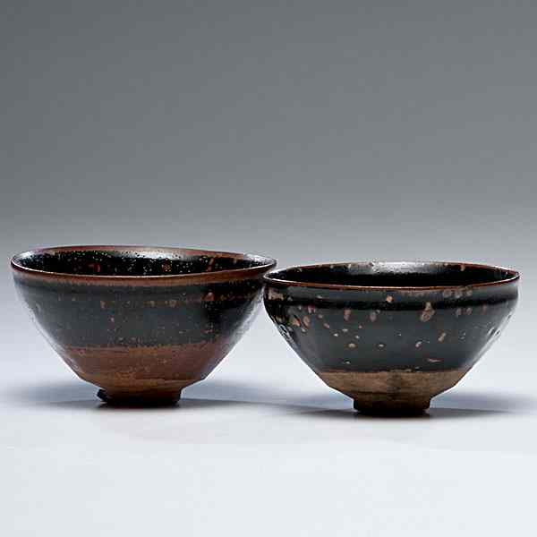 Appraisal: Chinese Bowls Chinese possibly Sung a pair of fitzouh bowls