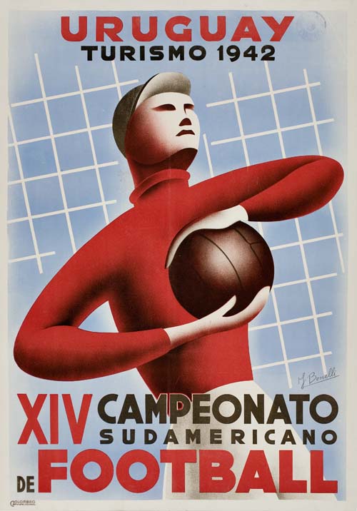 Appraisal: J BONELLI DATES UNKNOWN XIV CAMPEONATO SUDAMERICANO DE FOOTBALL URUGUAY