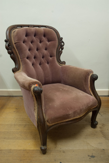 Appraisal: VICTORIAN CEDAR GENTS CHAIR