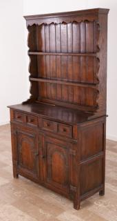 Appraisal: Oak th Century Welsh Cupboard th Century British oak welsh