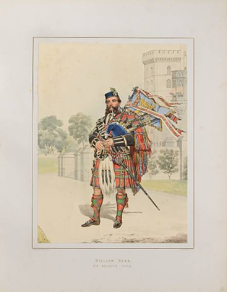 Appraisal: MACLEAY KENNETH - Highlanders of Scotland Portraits Illustrative of the