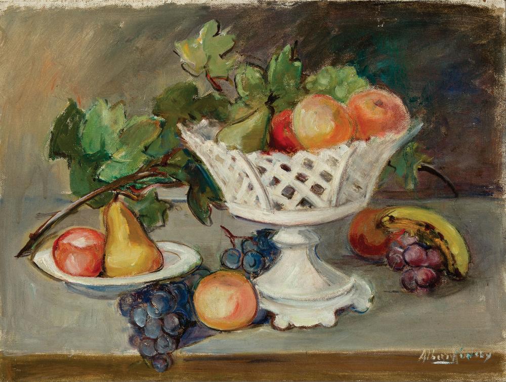 Appraisal: Alberta Kinsey American New Orleans - Still Life with Fruit