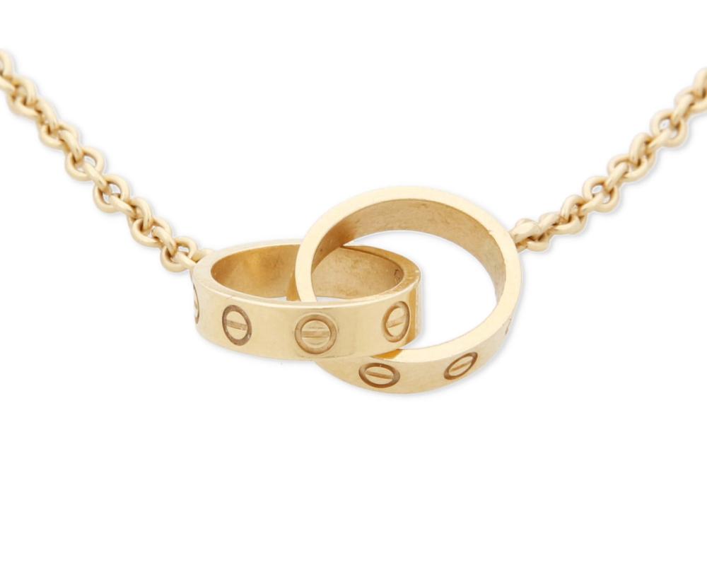 Appraisal: A CARTIER LOVE NECKLACEA Cartier LOVE Necklace k yellow gold