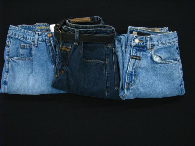 Appraisal: Lot of three Marithe Francois Girbaud jeans stonewash five pocket