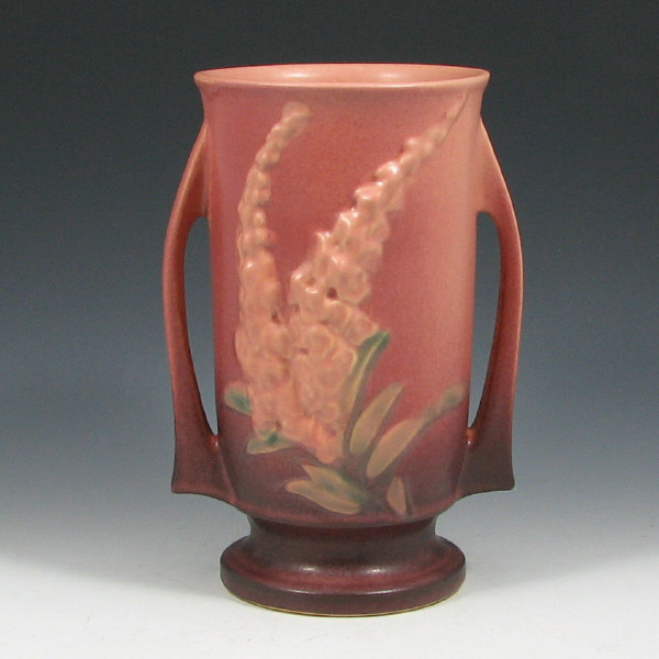 Appraisal: Roseville Foxglove - Vase - Mint Roseville Foxglove vase in