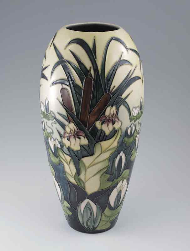 Appraisal: MOORCROFT LAMIA ART POTTERY VASE Designed by Rachel Bishop in