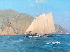 Appraisal: Christopher Blossom Present San Francisco Pilot - Bonitaoil on board