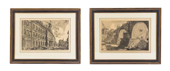 Appraisal: Sale Lot Giovanni Battista Piranesi Italian - Veduta della gran