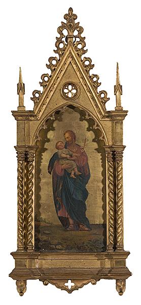 Appraisal: ITALIAN ICON OIL ON PANEL An Italian icon th century