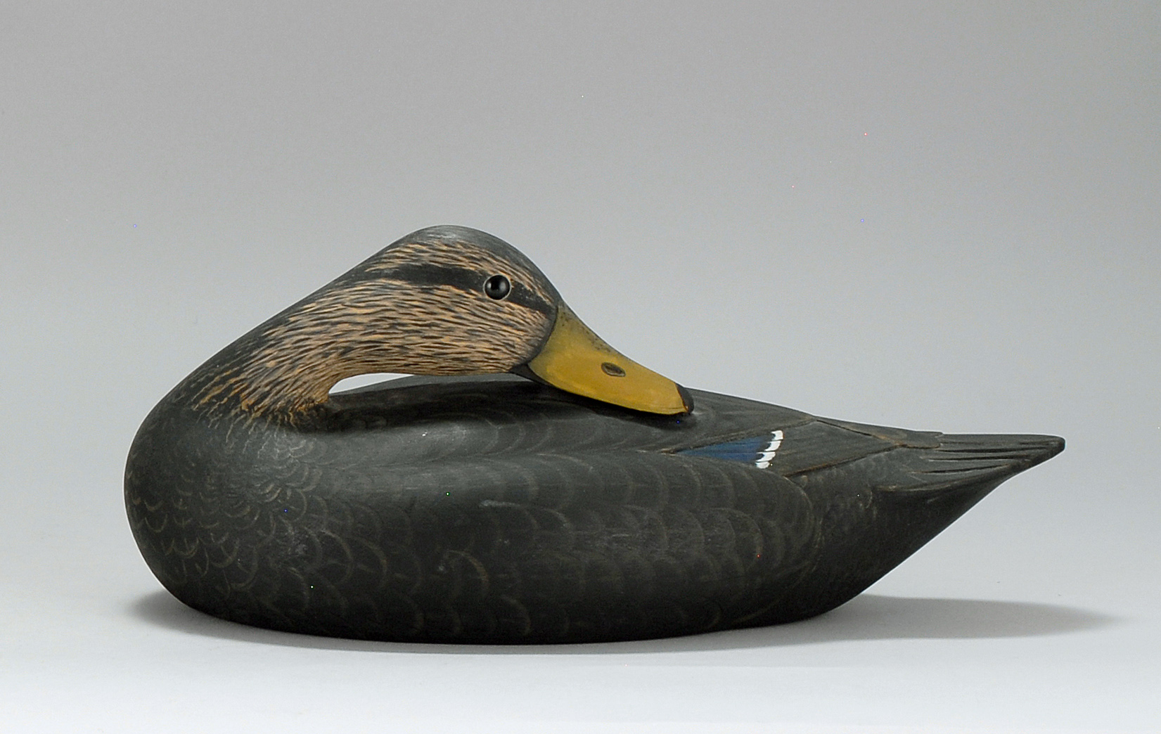 Appraisal: BLACK DUCK DECOY By Marty Collins of Wareham Massachusetts in