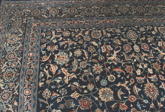 Appraisal: PERSIAN KASHAN RUG - ft x ft