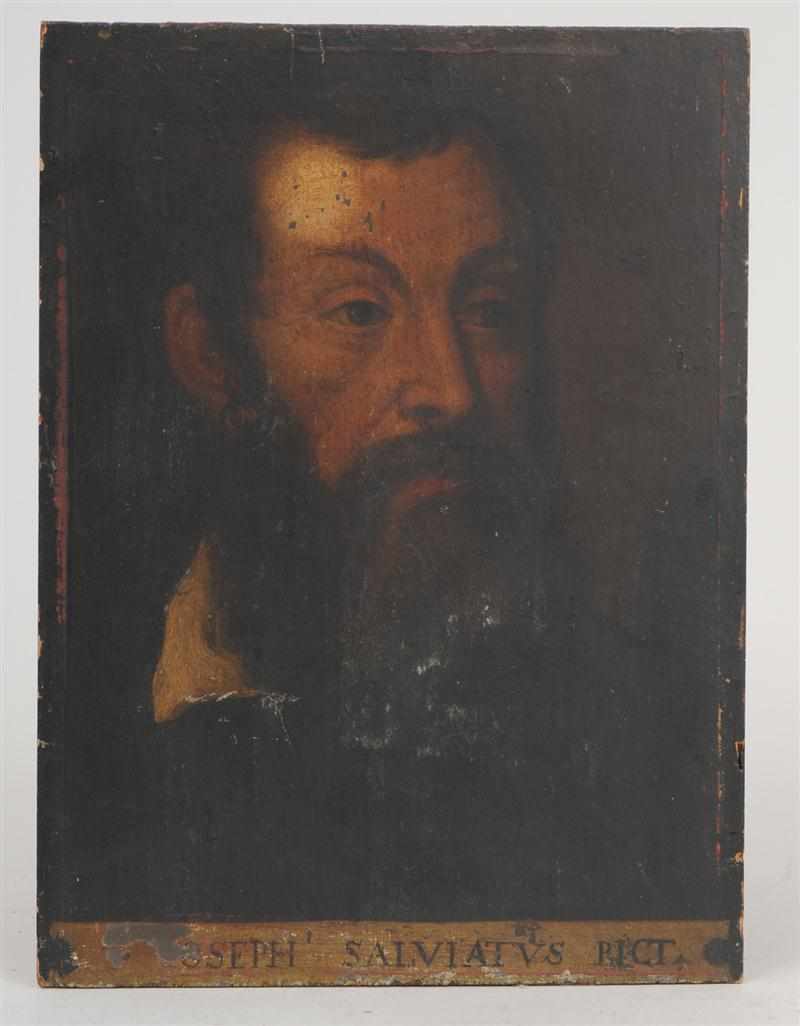 Appraisal: MANNER OF TINTORETTO PORTRAIT OF A MAN Oil on board