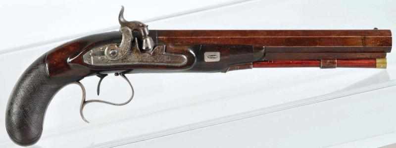 Appraisal: Philadelphia Case Pistol by R Constable Description Overall length Barrel